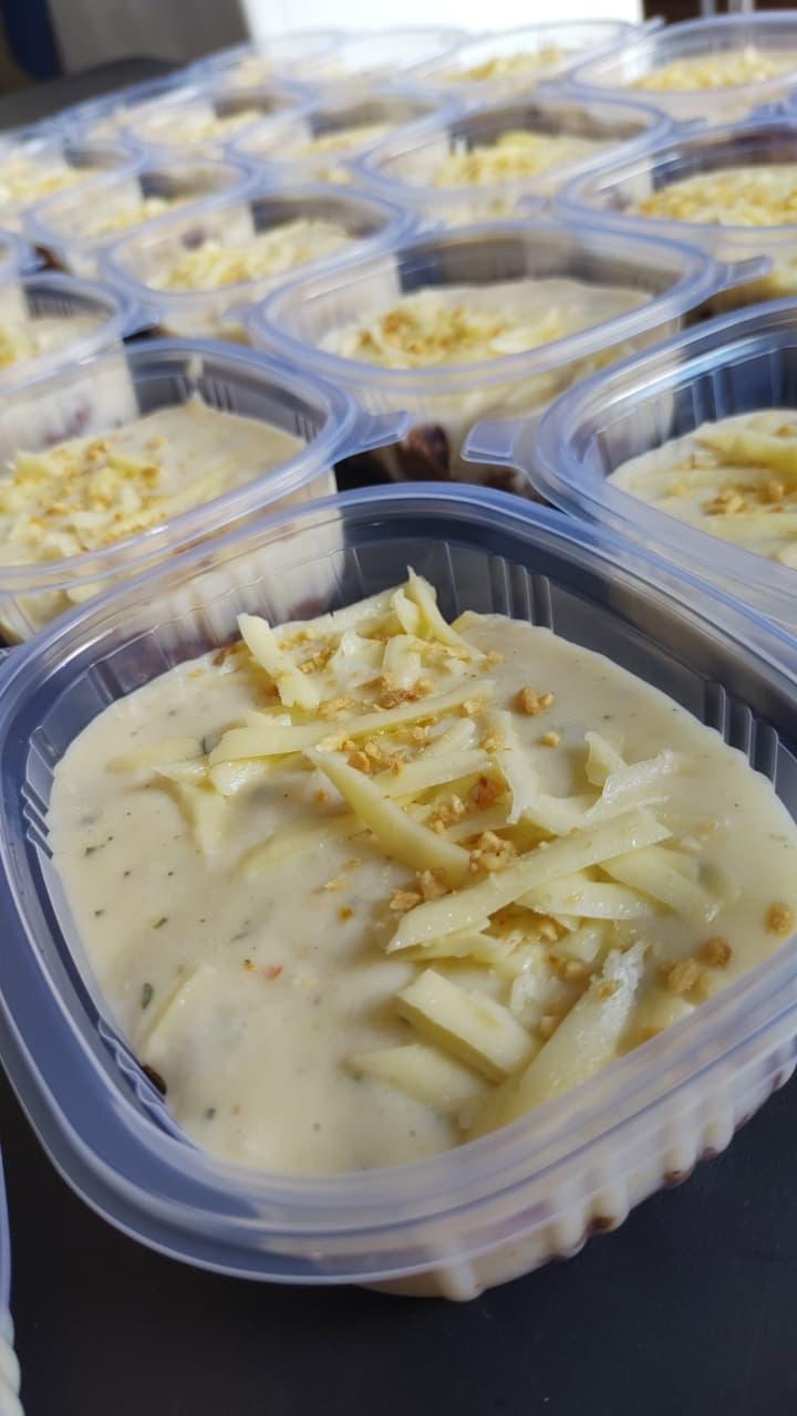 Escondidinho de carne com mandioca